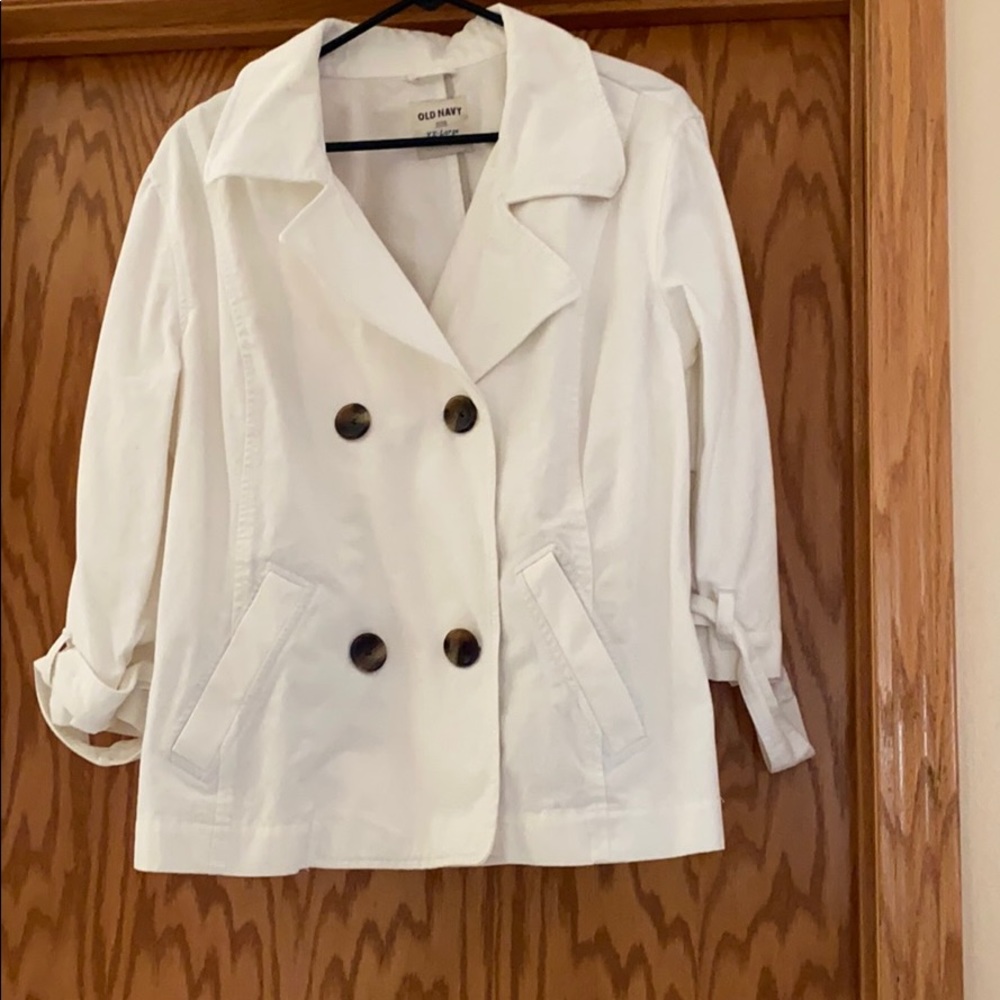 Old Navy White Jacket